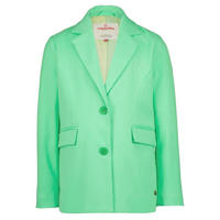 thumbnail: Groene meisjes Vingino blazer van polyester met effen, lange mouwen, reverskraag en knoopsluiting