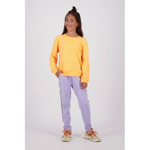 Vingino sweater NEMMA met tekst oranje Tekst 