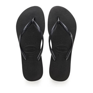   teenslippers zwart