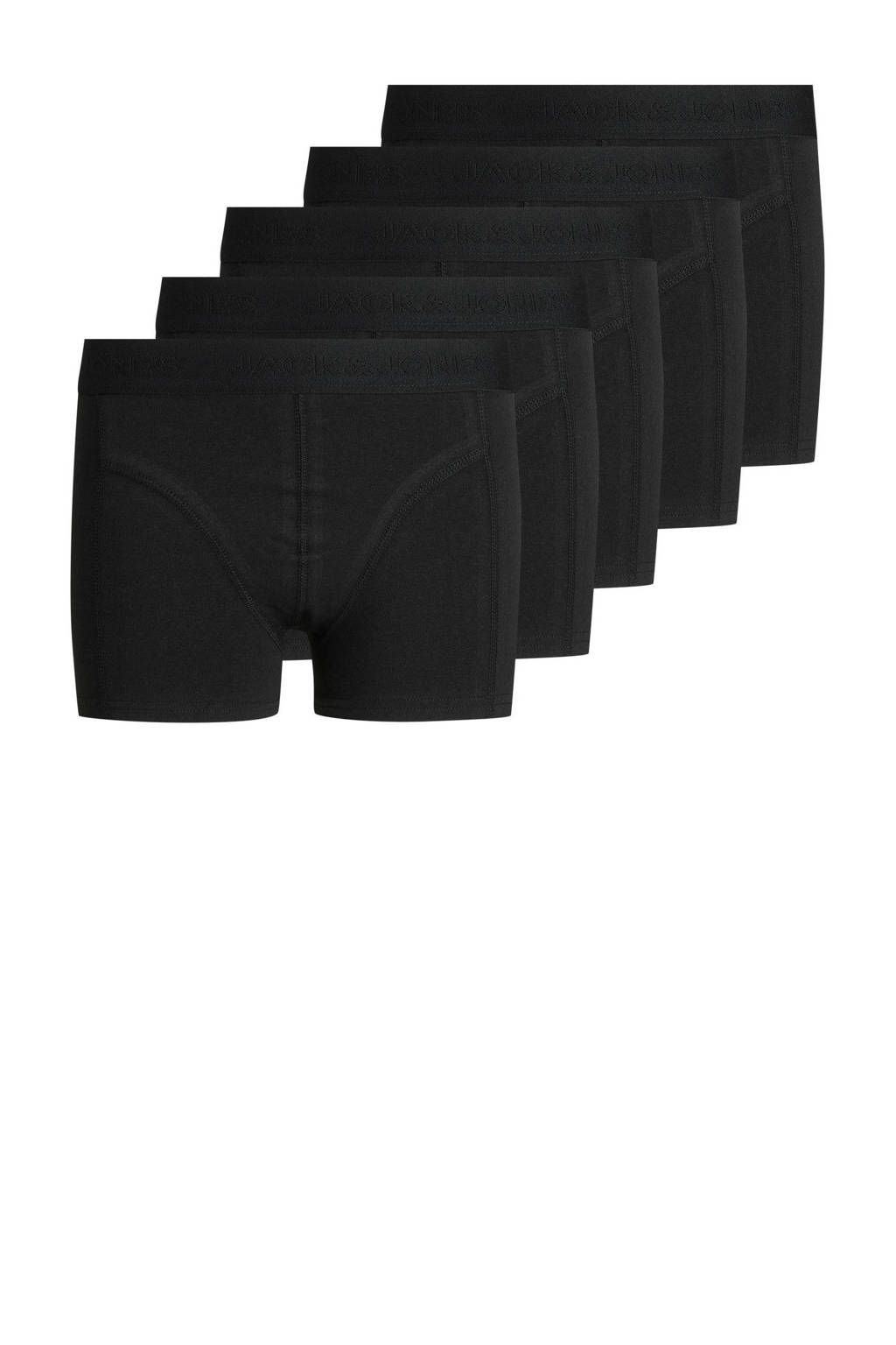 boxershort JACSIMPLE - set van 5 zwart