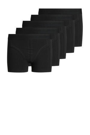 boxershort JACSIMPLE - zwart (set van 5)