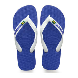 Brasil Logo teenslippers marineblauw
