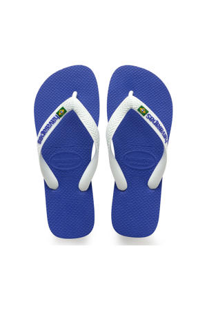 Brasil Logo  teenslippers marineblauw