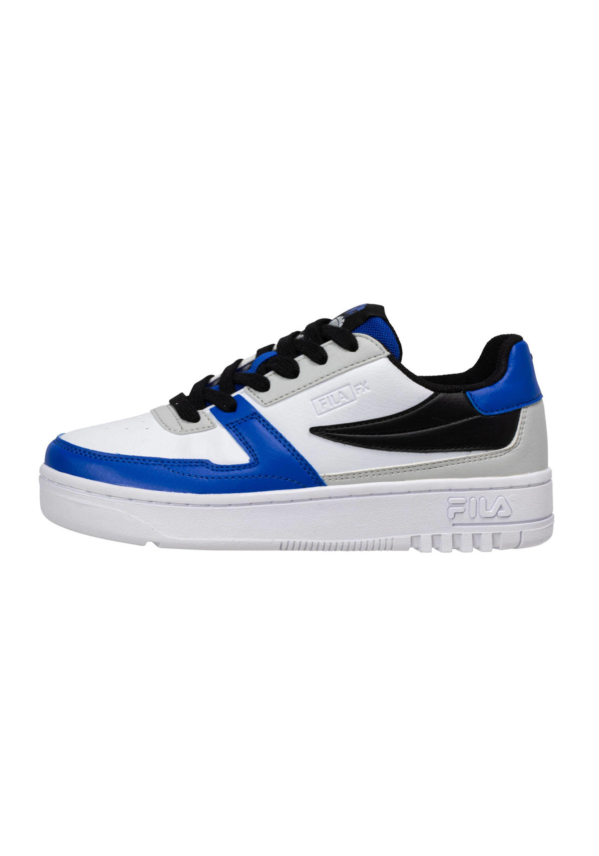 Knuppel Conform accessoires Fila Fxventuno sneakers wit/zwart/blauw | kleertjes.com
