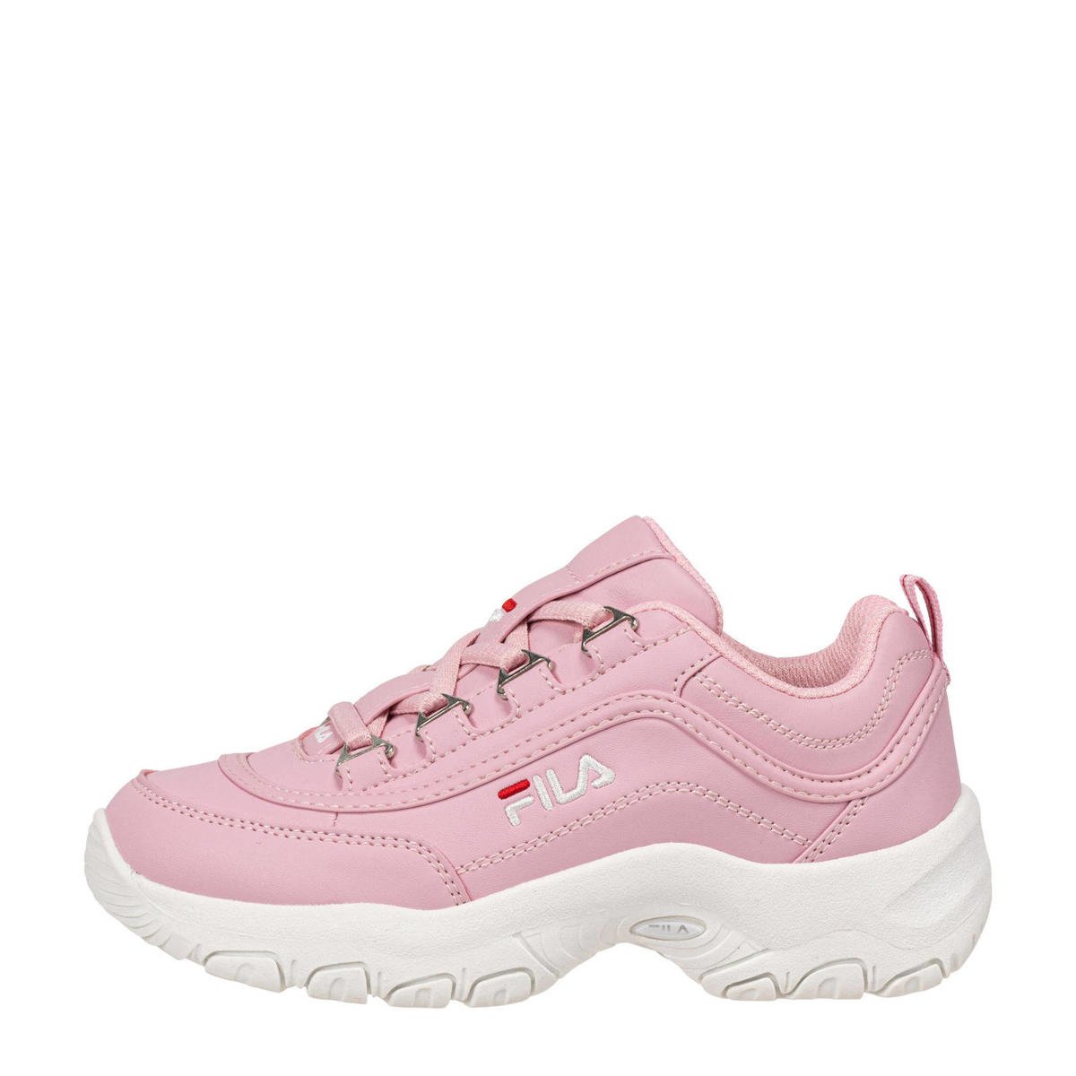 vloeistof Gebruikelijk mijn Fila Strada Low sneakers roze/wit | kleertjes.com