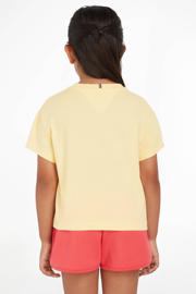 thumbnail: Tommy Hilfiger T-shirt met logo geel