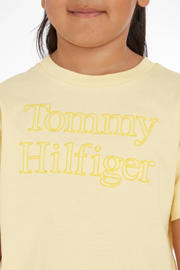thumbnail: Tommy Hilfiger T-shirt met logo geel