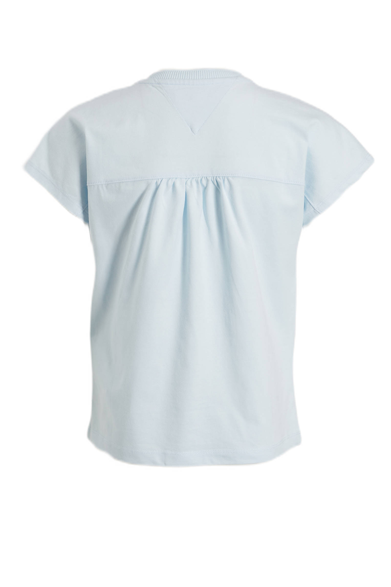 Light blue tommy hilfiger best sale t shirt