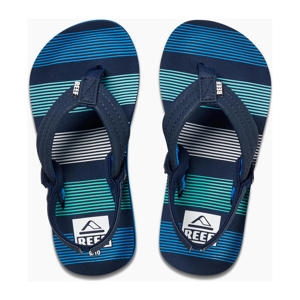 Kids Ahi teenslippers met hielbandje donkerblauw
