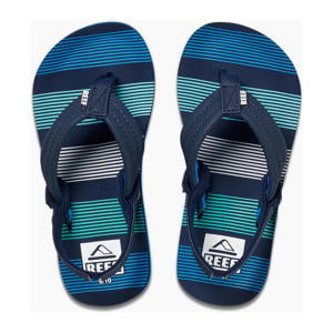 Kids Ahi teenslippers met hielbandje donkerblauw