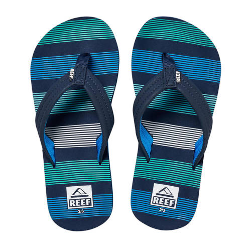 Reef Kids Ahi teenslippers blauw Jongens Polyurethaan - maat 37 afbeelding