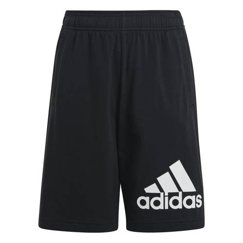 adidas Sportswear sportshort zwart/wit Korte broek Jongens/Meisjes Katoen