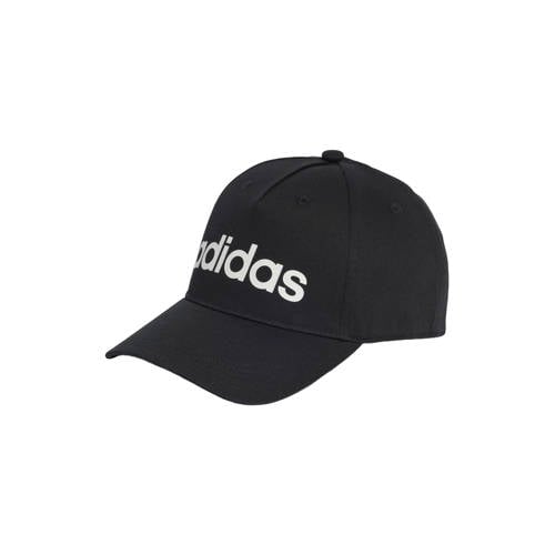 adidas Sportswear pet zwart/wit Jongens/Meisjes Katoen Logo
