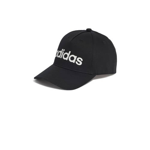 adidas Sportswear pet zwart/wit Jongens/Meisjes Katoen Logo