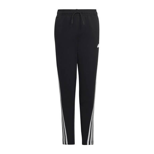 adidas Sportswear joggingbroek zwart/wit Jongens/Meisjes Katoen Effen