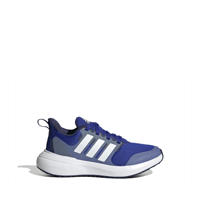 thumbnail: Blauw, grijs en witte jongens en meisjes adidas Sportswear FortaRun 2.0 sneakers van mesh met veters