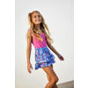 KIDS ONLY GIRL gebloemde short KOGTILMA blauw/roze/paars