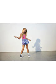 thumbnail: KIDS ONLY GIRL gebloemde short KOGTILMA blauw/roze/paars