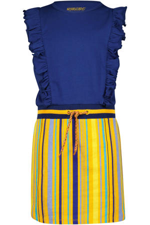 gestreepte jurk Willow blauw