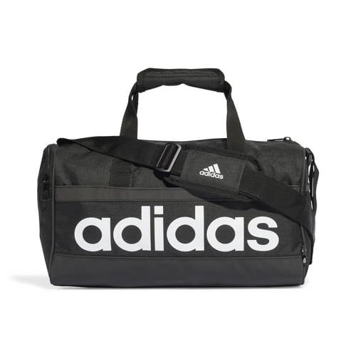 adidas Performance sporttas Linear Duffle XS 14L zwart/wit Logo
