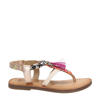 Gioseppo leren sandalen multi