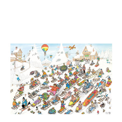 Jan van Haasteren van onderen legpuzzel 2000 stukjes