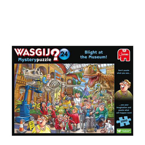 Wasgij mystery 24 paniek in het museum! legpuzzel 1000 stukjes