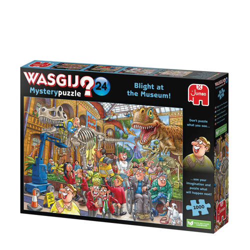 Wasgij mystery 24 paniek in het museum! legpuzzel 1000 stukjes