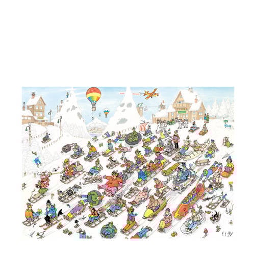 Jan van Haasteren van onderen legpuzzel 1000 stukjes