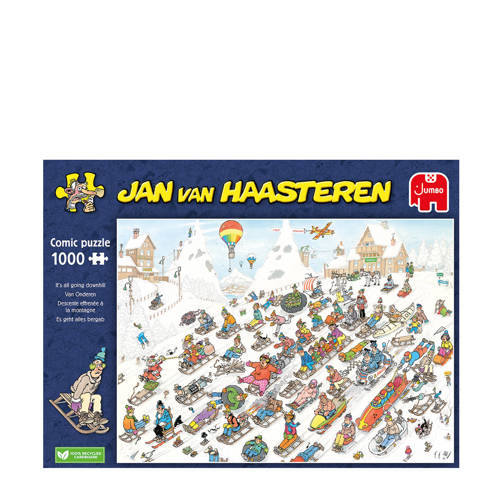 Jan van Haasteren van onderen legpuzzel 1000 stukjes