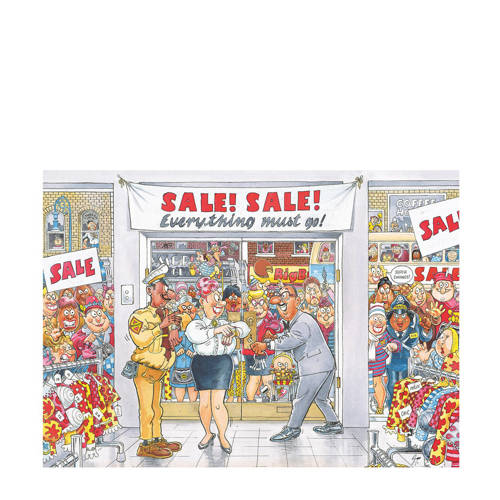 Wasgij retro mystery 7 uitverkoop! legpuzzel 1000 stukjes