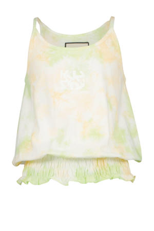 tie-dye  spaghettitop groen