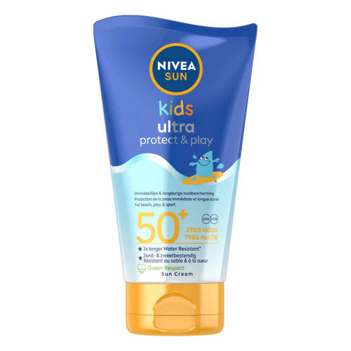 NIVEA SUN Kids Ultra Protect & Moisture zonnebrand SPF50 - 150 ml Wit