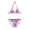 NAME IT KIDS triangel bikini NKFZIZA roze/groen