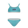 America Today crop bikini Lola Jr lichtblauw