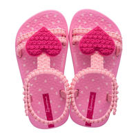 thumbnail: Roze meisjes Ipanema My First Ipanema sandalen van rubber met drukknoop