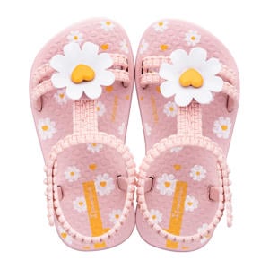 Daisy Baby gebloemde sandalen lichtroze