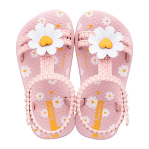 Daisy Baby gebloemde sandalen lichtroze