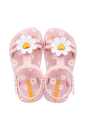 Daisy Baby gebloemde sandalen lichtroze