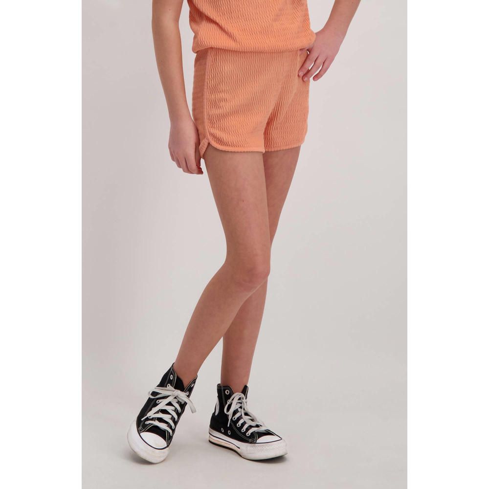 Oranje meisjes Cars short Pila van polyester met regular waist, elastische tailleband en effen