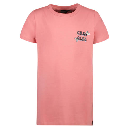 Cars T-shirt SINI met backprint roze Meisjes Katoen Ronde hals Backprint