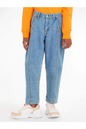 balloon jeans utility washed blue