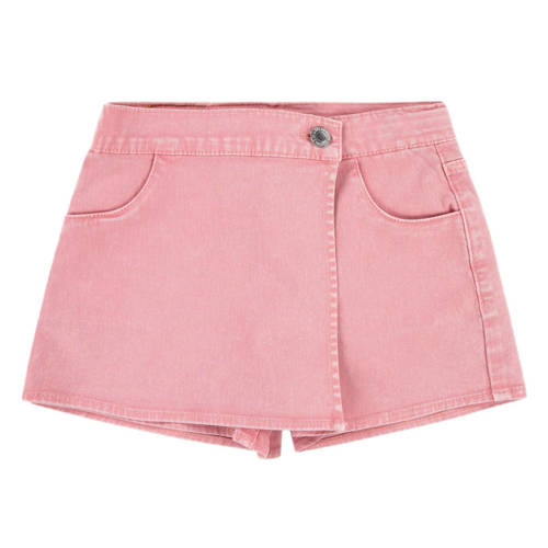 Levi's Kids spijkerskort Pigment Rok Roze Meisjes Stretchdenim