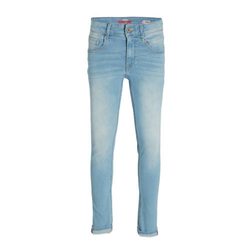 Vingino skinny jeans ALESSANDRO light vintage Blauw Jongens Stretchdenim