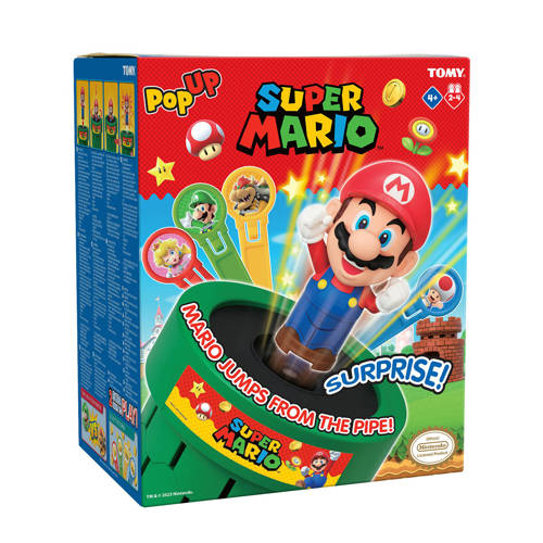 Tomy Pop Up Mario Bordspel | Bordspel van Tomy | Speelgoed > Spelletjes > Bordspellen afbeelding