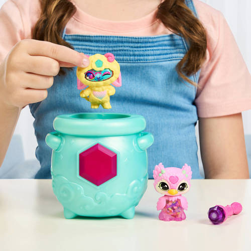 Moose Toys Magic Mixies Mixlings Tik & Ontdek Ketel (Duo pack) Speelset