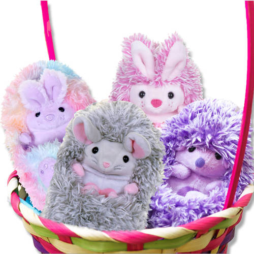 Gear2play Curlimals Popsy Muis interactieve knuffel Grijs