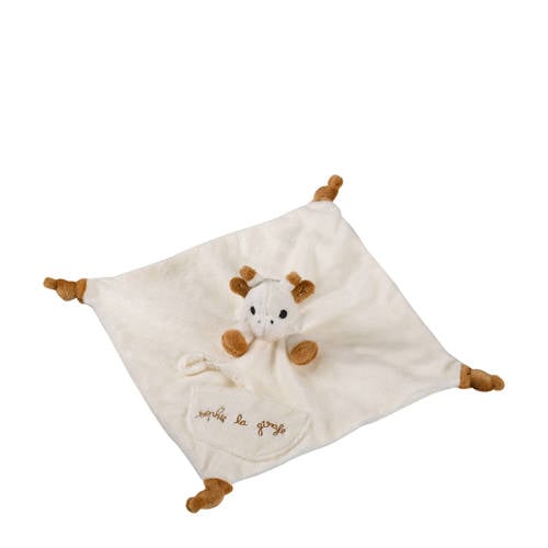 Sophie de Giraf knuffeldoekje Beige | Knuffeldoekje van