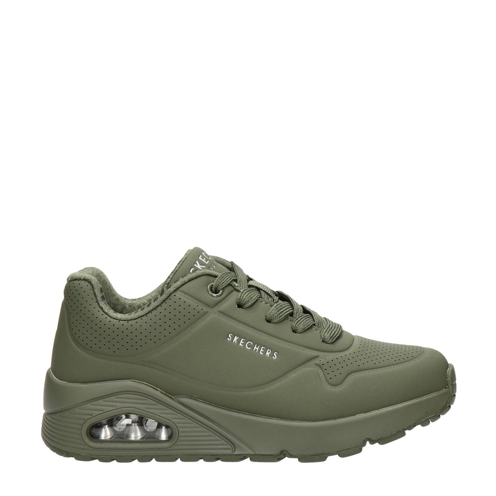 Skechers Sketchers sneakers olijfgroen kleertjes