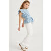 WE Fashion Blue Ridge top blue denim